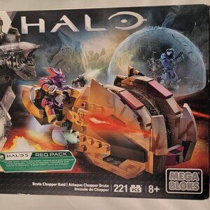 Halo Mega Bloks Brute Chopper Raid